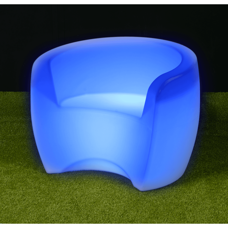 LOCATION FAUTEUIL LUMINEUX LED CLUB