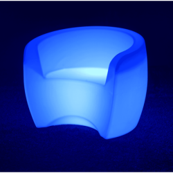 LOCATION FAUTEUIL LUMINEUX LED CLUB