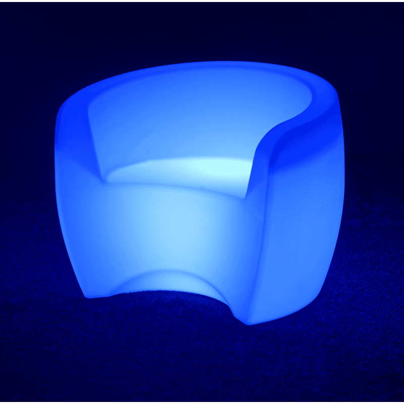 LOCATION FAUTEUIL LUMINEUX LED CLUB