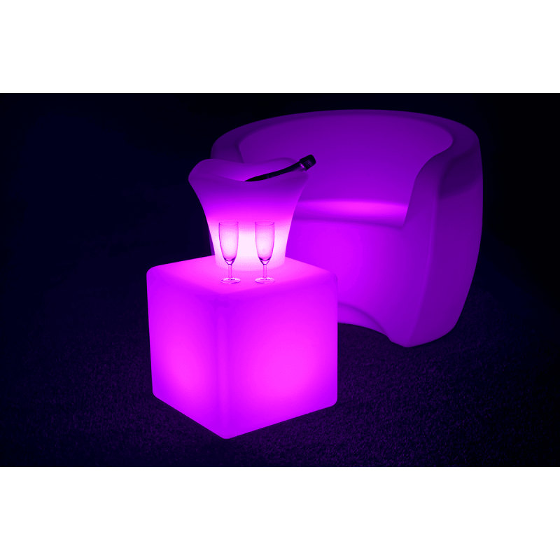 LOCATION FAUTEUIL LUMINEUX LED CLUB