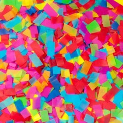 CONFETTIS MULTICOLORES 1 KG - CNF1