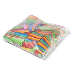 CONFETTIS MULTICOLORES 1 KG - CNF1